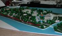 Macheta proiectului de dezvoltare a Insulei de Agrement din Bacau